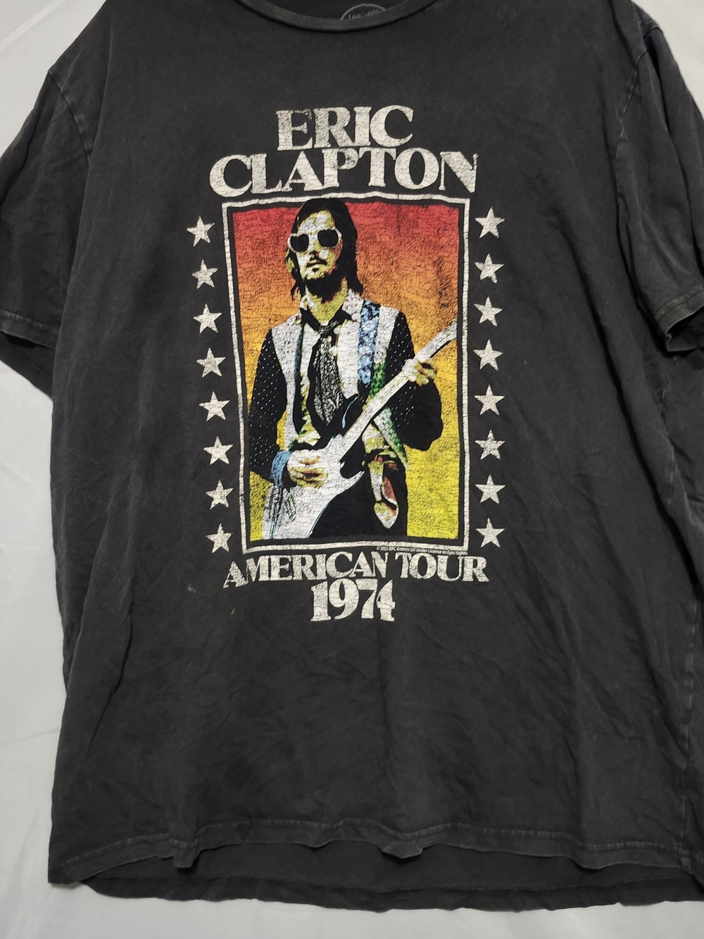 Black Graphic Tour T‑Shirt